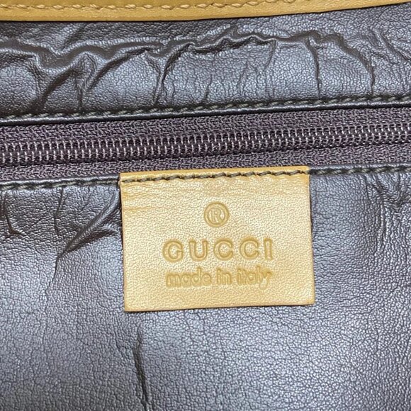 GUCCI Kandinsky, GG pattern Beige Dark Brown Orange Jacquard Leather 621-090125 - Picture 14 of 14